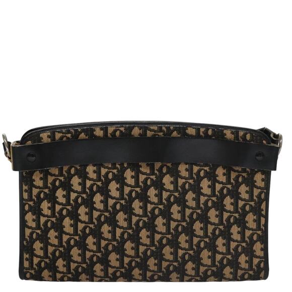 DIOR Trotter Canvas Shoulder Bag Navy - Picture 3 of 12